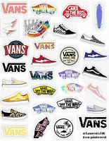 Image result for Aesthetic Blue Vans Stickers