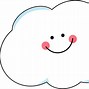 Image result for Happy Cloud Clip Art