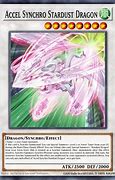 Image result for Yu-Gi-Oh! Accel Synchro Stardust Dragon