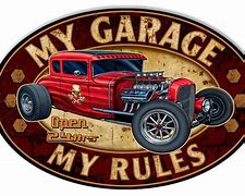 Image result for Garage Safety Signs