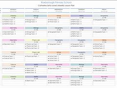 Image result for Weekly Lesson Plan Template Excel