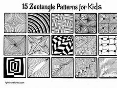 Image result for Cool Easy Zentangle Patterns