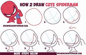 Image result for Draw a Spider-Man