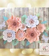 Image result for Paper Flower Leaf Template