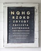 Image result for Vintage Eye Chart