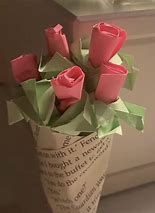 Image result for Origami Flower Bouquet Tik Tok