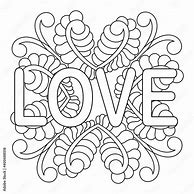 Image result for Mandala Coloring Pages with Quotes Love