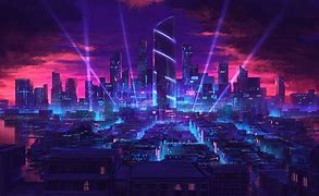 Image result for Anime Wallpaper Neon Glow