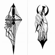 Image result for Occult Tattoo Flash