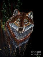 Image result for Night Wolf Art