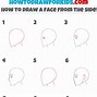 Image result for Side Face Easy Draw