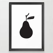 Image result for Pear Silhouette