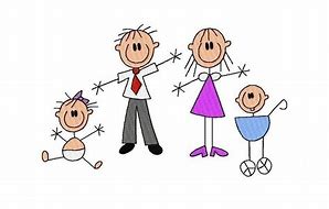 Image result for Free Clip Art of Stick Figure Family