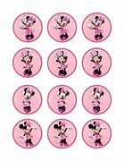 Image result for Minnie Mouse Cupcake Toppers