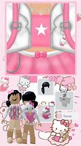 Image result for Hello Kitty T-Shirt for Girls in Roblox