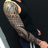 Image result for Tribal Sleeve Tattoos