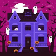 Image result for Cartoon Halloween Haunted House Clip Art