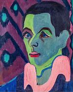 Image result for Expressionism Self Portrait