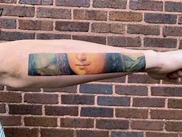 Image result for Mona Lisa Urban Art Tattoo Stencil