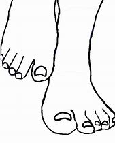 Image result for Feet Outline Drawing