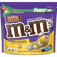 Image result for Dark Chocolate M&M Candy