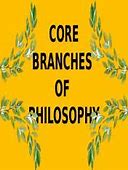 Image result for 3 Branches of Philosophy