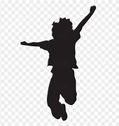 Image result for Silhouette of Kids Jumping