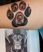 Image result for Dog Paw Tattoo Art Design