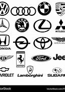 Image result for Black and White Car Logo Print