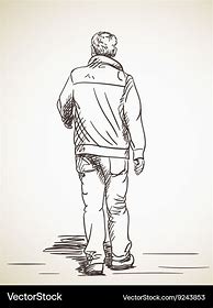 Image result for Drawing of Back of Person