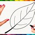 Image result for Leaf Drawing for Kids Coloring