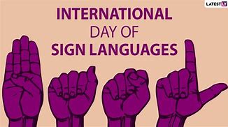 Image result for Sign Language Poster Printable