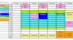 Image result for Free Employee Schedule Template Excel