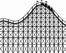 Image result for Roller Coaster Track Clip Art