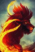 Image result for Lion Roaring Paintings