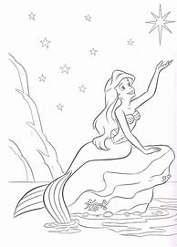 Image result for Ariel Little Mermaid Coloring Pages