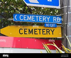 Image result for Dead-End Cemetery Sign