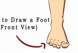 Image result for How to Draw Feet Front View