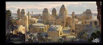 Image result for Ancient City Concept Art