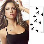 Image result for Small Bird Silhouette Tattoo