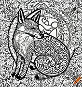 Image result for Cute Fox Coloring Pages