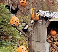 Image result for Halloween Tree Decorations