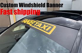 Image result for Custom Windshield Banner Decal