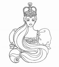 Image result for Barbie as Rapunzel Coloring Pages