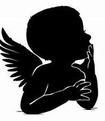 Image result for Baby Boy Angel Silhouette