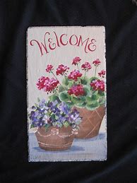 Image result for Painted Welcome Signs