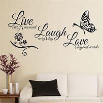 Image result for Wall Decal Quotes