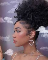 Image result for Curly Hair Girls with Aesthetic Outfits