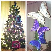 Image result for Butterfly Christmas Tree Topper