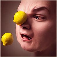 Image result for Angry Lemon Cartoon